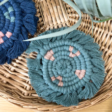 Load image into Gallery viewer, Pink & Green Aztec Coaster