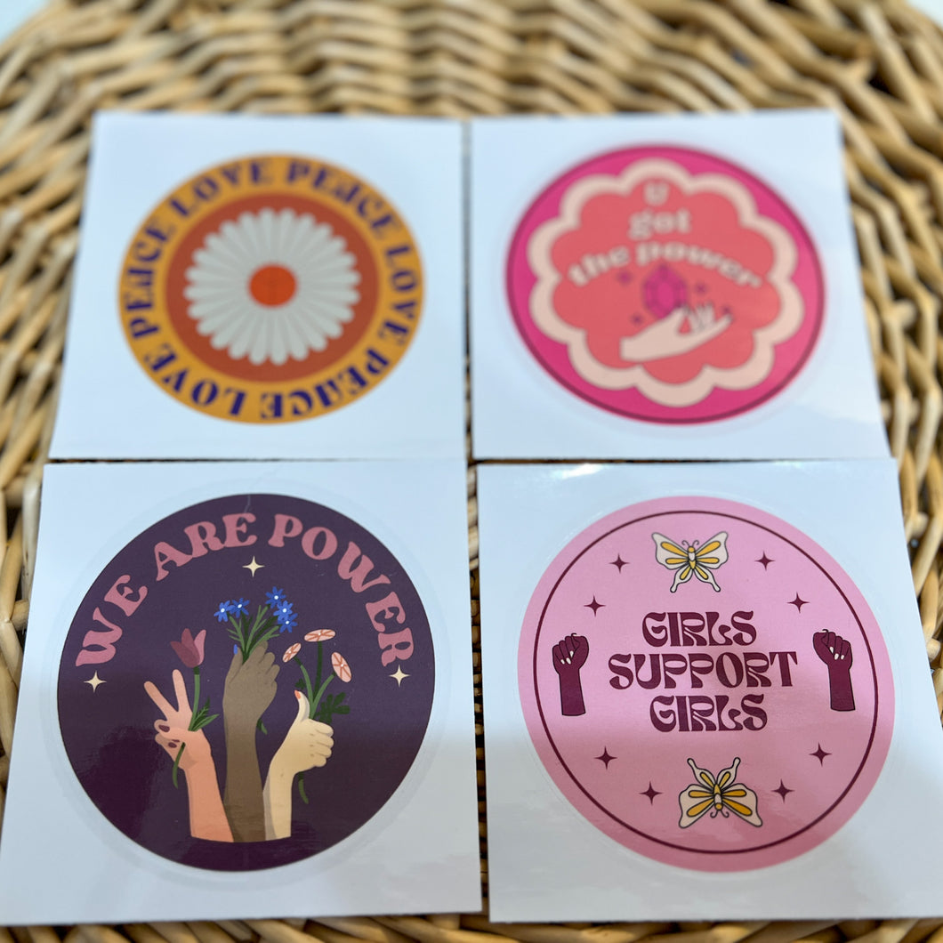 Empower Women Sticker Pack